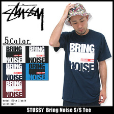 STUSSY Bring Noise S/S Tee 1903284画像