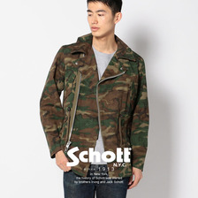 Schott STAR CAMO ZIP PEACOAT 3172002画像