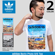 adidas Berlin Photo S/S Tee Originals BQ3041/BQ3040画像