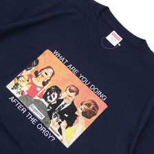 Supreme Orgy Tee NAVY画像