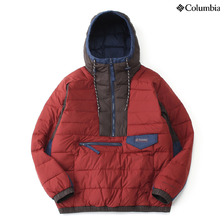 Columbia Norwester Anorak Deep Rust, Collegiate Navy WE0017-837画像