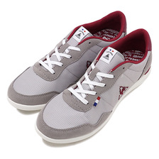 le coq sportif SEGUR II WIDE GREY/WINERED QFM7307GR画像