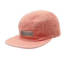 Supreme Metal Plate Camp Cap PINK画像