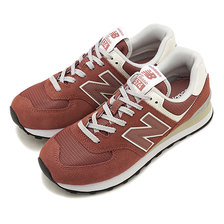 new balance WL574CRC CORAL PINK画像