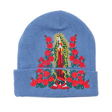 Supreme Guadalupe Beanie SLATE画像