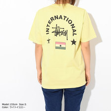 STUSSY WOMEN Int Arc Pigment Dyed S/S Tee 2902961画像