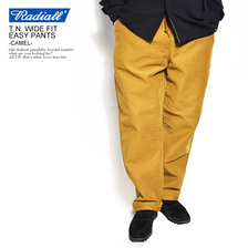 RADIALL T.N. WIDE FIT EASY PANTS -CAMEL- TN-19AW-PT008画像