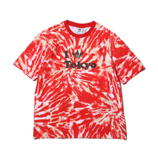 adidas MFT TEE TIE DYE SCARLET/WHITE/SAND GU0929画像