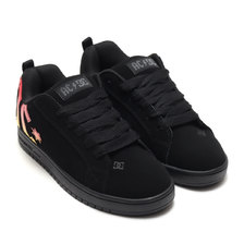 DC SHOES COURT GRAFFIK AC/DC BLACK GRADIENT DM206103-GDB画像