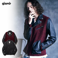 取り扱い/価格比較:glamb Knit mix riders グラム ニットミックスライダース GB0121-JKT02通販情報-Good-t.net