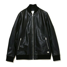 CRIMIE LAMB LEATHER TRACK JACKET CR1-02A5-JK01画像