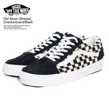 VANS Old Skool (Sherpa) Checkerboard/Black VN0A5KRF95A画像