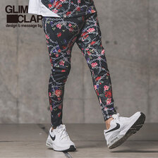 取り扱い/価格比較:GLIMCLAP Floral & Chain graphic slimfit