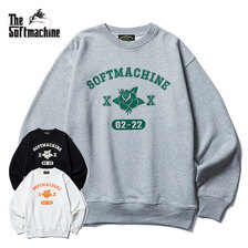 SOFTMACHINE ROSE COLLEGE SWEAT(CREW NECK SWEAT)画像