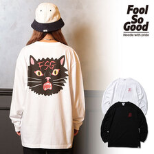 Fool So Good BLACK CAT LONG SLEEVE TEE画像