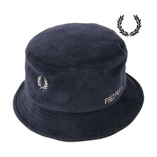 FRED PERRY TOWELLING DUAL BRANDED BUCKET HAT HW7678画像