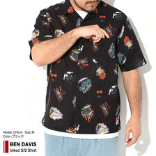 BEN DAVIS Inked S/S Shirt T-24580031画像