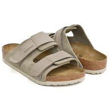 BIRKENSTOCK UJI TAUPE / NUBUCK / SUEDE LEATHER NARROW 1025695画像