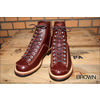 LONE WOLF BOOTS FO1615 ワークブーツ CARPENTER BROWN画像