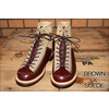 LONE WOLF BOOTS FO1615 ワークブーツ CARPENTER BROWN/SUEDE画像