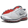 NIKE AIR MAX+ 2010 Neutral Grey/Dark Grey-Sport Red EX 386368-011画像