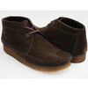 Clarks WEAVER BOOT BROWN SUEDE 75552画像