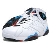 NIKE AIR JORDAN 7 RETRO White/Orion Blue/Black BRAND JORDAN 304775-105画像