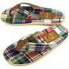 ISLAND SLIPPER サンダル GREEN MADRAS PT202AM画像