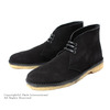 Scye CALAIS CHUKKA BLACK スウェードチャッカブーツ SCYE-84749-01BLK画像