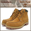 Timberland New Market Moc Toe Lug Butter Pecan Nubuck 72595画像