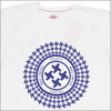 Whiz サークルロゴ Tシャツ WHITE画像