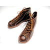 Thorogood by WEINBRENNER ROOFER BOOTS w HORSEHIDE OVERLAY LEATHER ROUND EYELET brown made in U.S.A.画像
