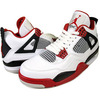 NIKE AIR JORDAN 4 RETRO wht/v.red-blk 308497-110画像