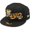 NEW ERA 59FIFTY WDW TIGER LOGO ブラック/スノーホワイト N0013824画像