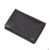 WhitehouseCox NAME CARD CASE DERBY COLLECTION BLACK/TAN S7412画像