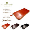 GLENROYAL Travel Wallet Bridle Leather/Oxford Tan画像