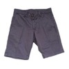 GROWN & SEWN INDEPENDENT SLIM SHORTS TWILL/atlantic blue画像