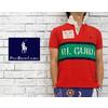 POLO RALPH LAUREN CUSTOM FIT 鹿の子 ラガーシャツ RED/NAVY/GREEN画像