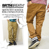 BRTH BREATH ムーンドットボーダー切替リブチノパンツ 55185053画像