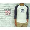 RRL ラグラン ベースボール 七分 Tシャツ画像