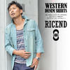 RICEND WESTERN 7/S SHIRT 635-6590画像