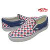 VANS CLASSIC SLIP-ON (Van Doren) True Blue/Checker VN-0UC48XE画像