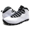 NIKE AIR JORDAN 10 RETRO WHITE/BLACK-LT STL GREY-VARSITY RED 310805-103画像