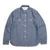 BURGUS PLUS Lot.300 Chambray Work Shirt HBP-300CH画像