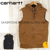 Carhartt SANDSTONE HOODED ACTIVE VEST 100121画像