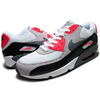 NIKE AIR MAX 90 ESSENTIAL white/cool grey-neutral grey-black-infrared-dark grey 537384-108画像