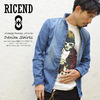 RICEND VINTAGE PROCESS wire in DENIM SHIRT 631-6523画像