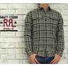 RRL コットン チェック フランネル シャツ画像