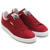 PUMA SUEDE REPTILE POMEGRANATE/WHITE 356846-02画像