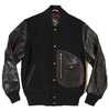 Schott 767US D-POCKET VARSITY JACKET画像